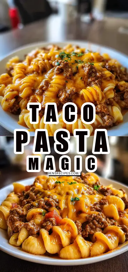 5-Ingredient Cheesy Taco Pasta: Quick, Comforting Magic