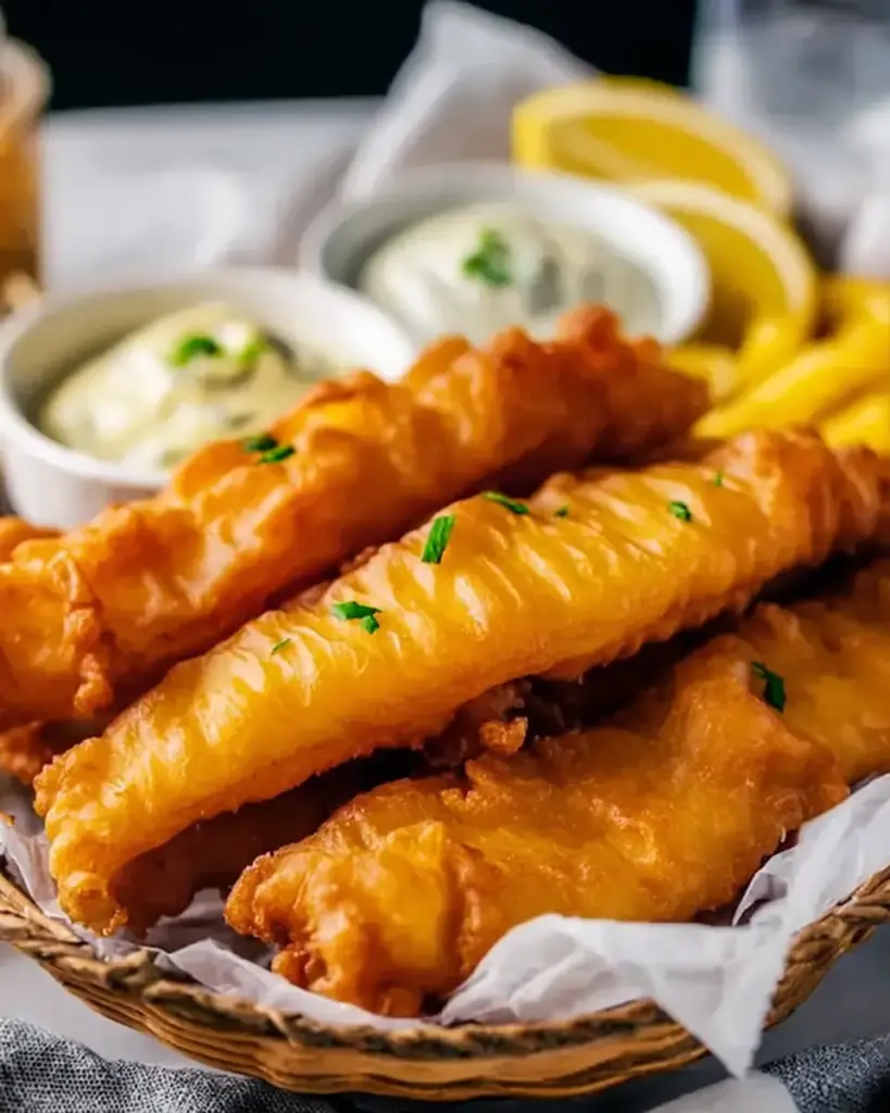 A delicious plate of Ultimate Crispy Battered Fish — Foolproof Batter Fish Recipe for Perfect Crunch