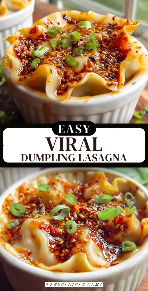 Viral Dumpling Lasagna