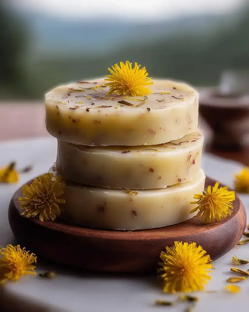 A delicious plate of Vanilla Bean Dandelion Fudge Recipe
