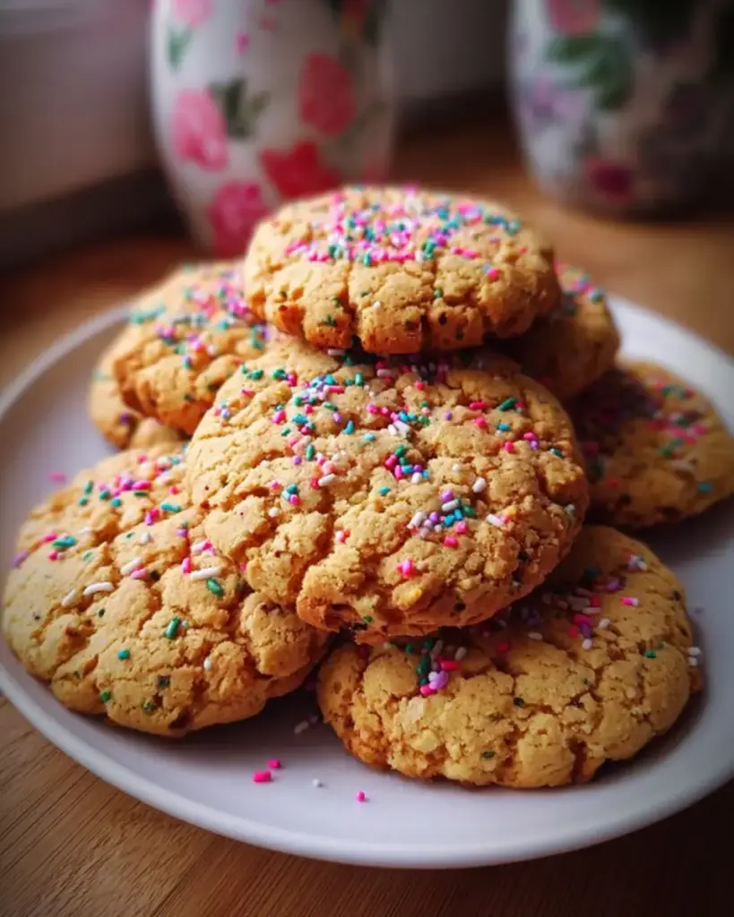 A delicious plate of spring cookies recipes: 7 Whimsical Treats for Spring Joy