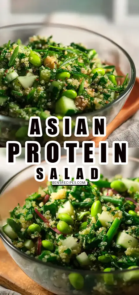Mouthwatering High Protein Asian Salad