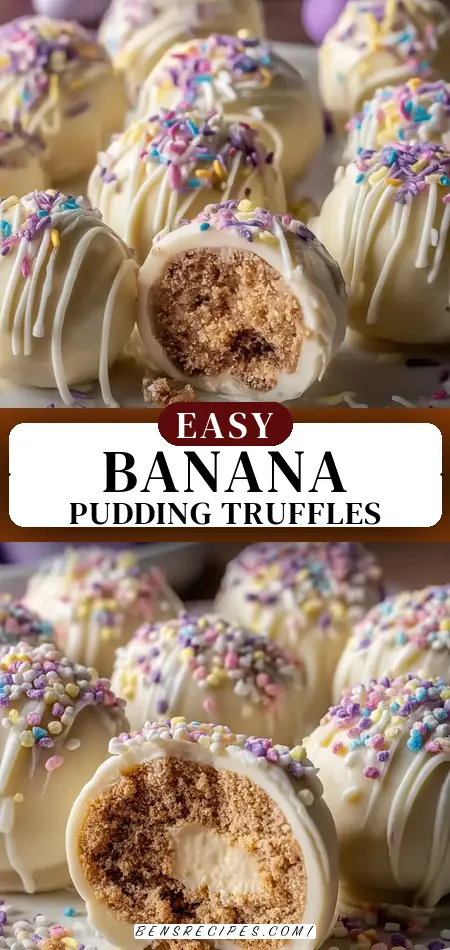 Banana Pudding Easter Truffles: A Sweet Surprise Awaits!