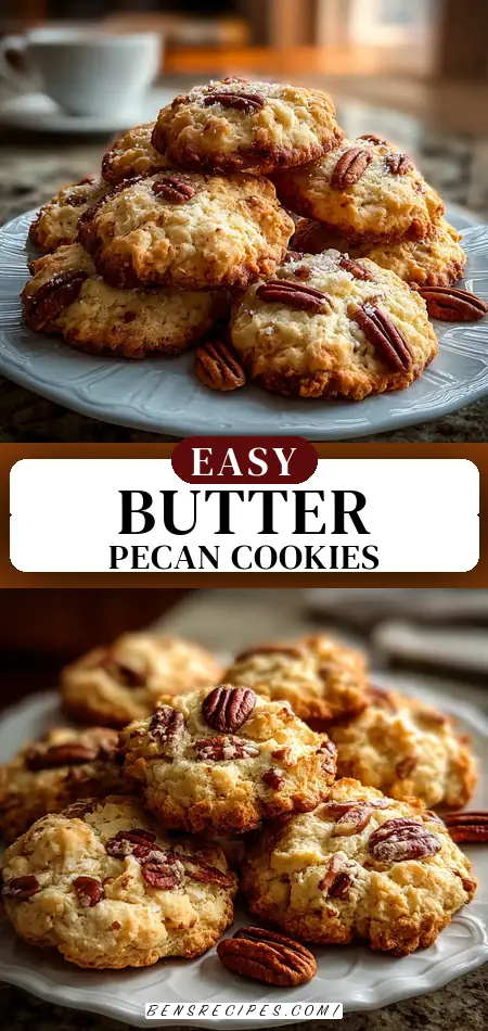 Butter Pecan Cookies