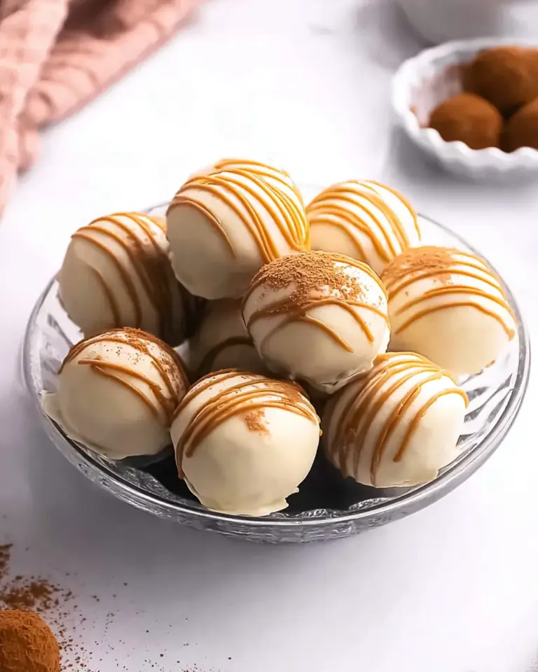 A delicious plate of Biscoff Truffles