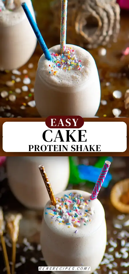 Cake Batter Protein Shake