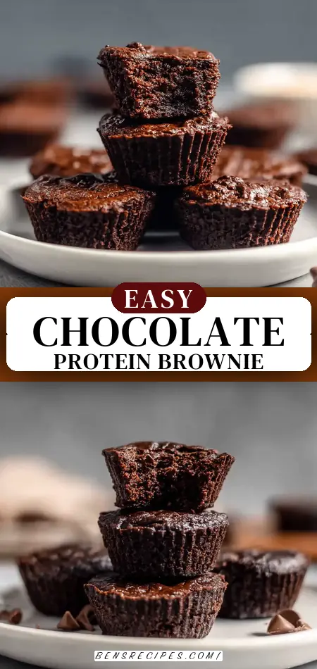 Flourless Chocolate Protein Brownie Bites
