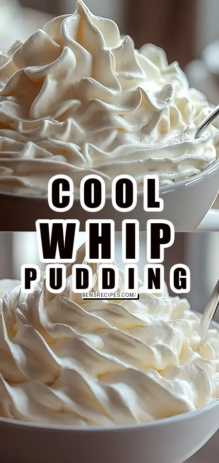Cool Whip and Pudding Frosting Recipe