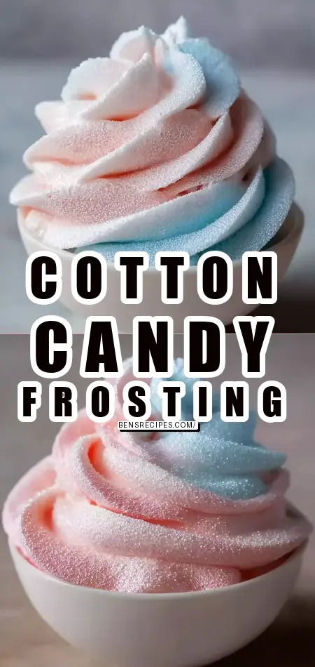 Cotton Candy Frosting Recipe
