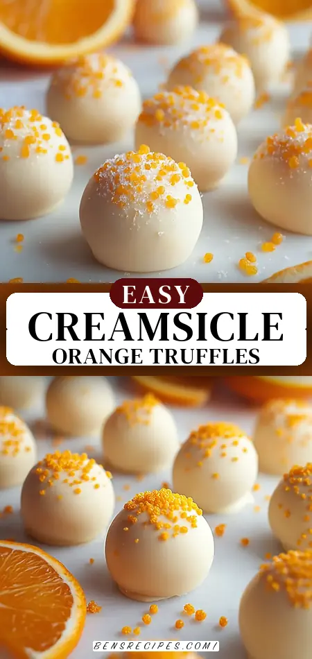 Irresistible Orange Creamsicle Truffles You Can Make Today
