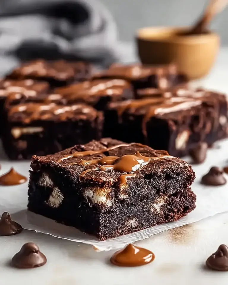 A delicious plate of Cottage Cheese Brownies Delicious High Protein