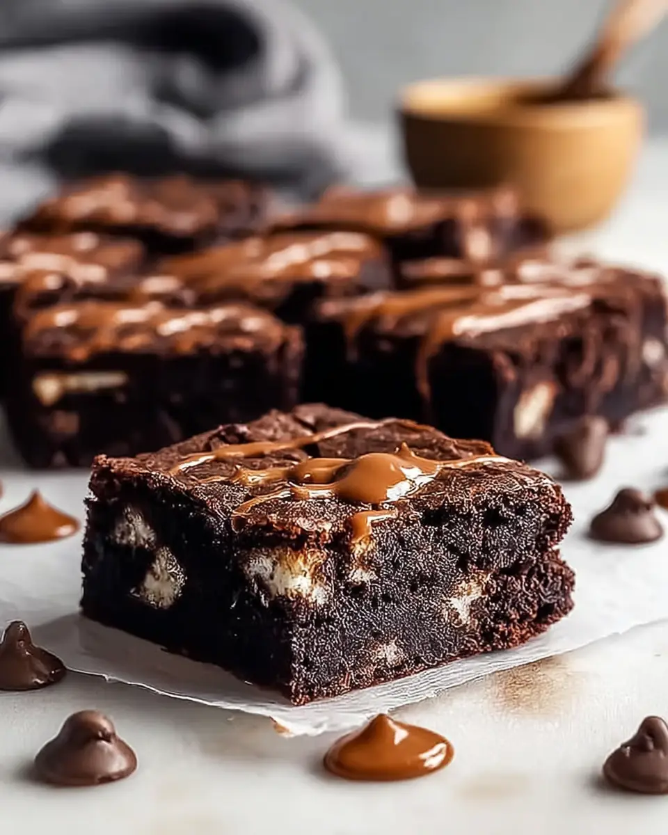 A delicious plate of Cottage Cheese Brownies Delicious High Protein