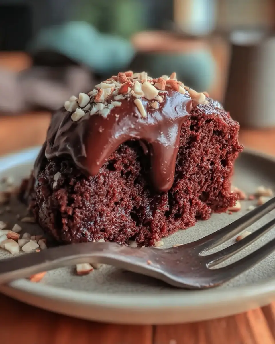 A delicious plate of Delicious Diabetic-Friendly Sugar-Free Chocolate Cake