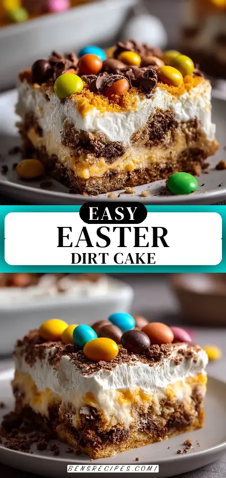 Easter Dirt Cake Casserole