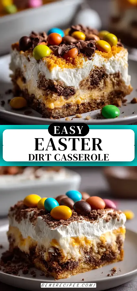 Easter Dirt Cake Casserole