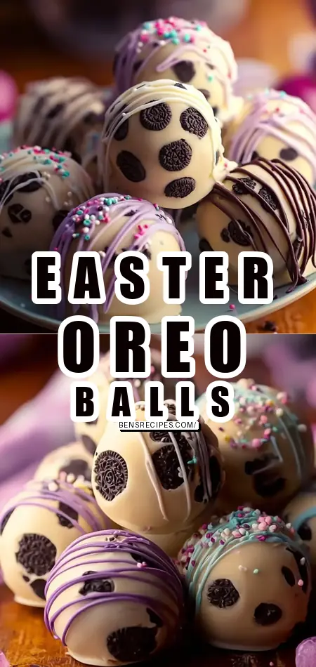 Easter Egg Oreo Cookie Balls