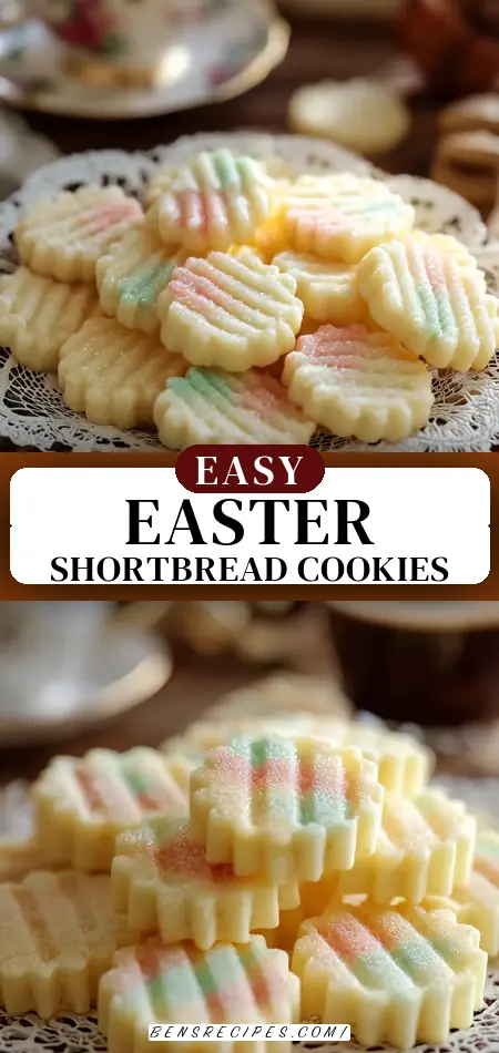 Easter Shortbread Cookies