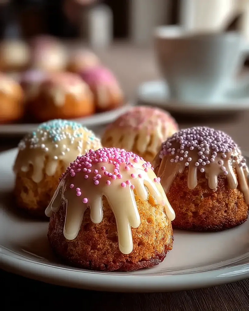 A delicious plate of Easter Egg Mini Snack Cakes