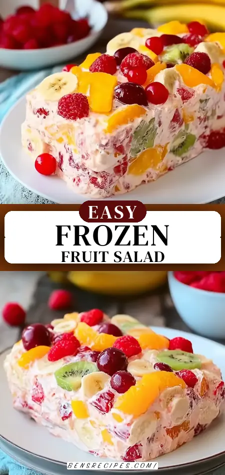 Frozen Fruit Salad : A Delicious & Refreshing