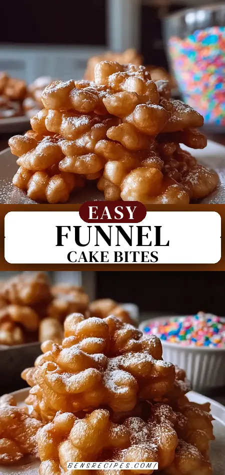 Funnel Cake Bites