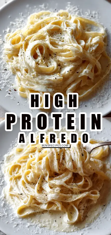 High Protein Alfredo Sauce