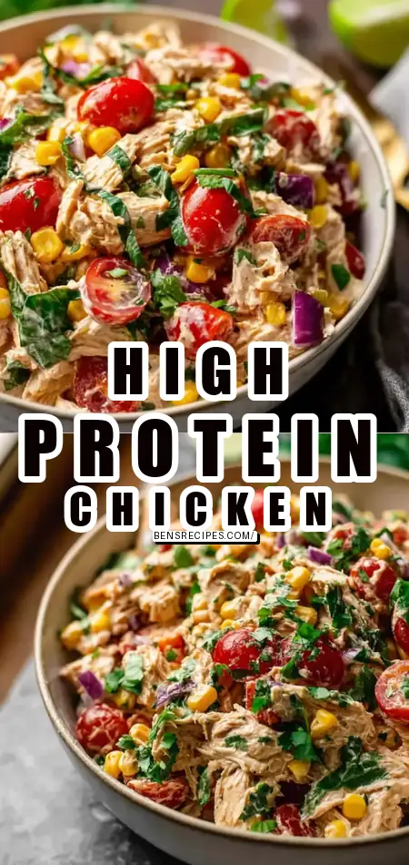 High Protein Chicken Salads