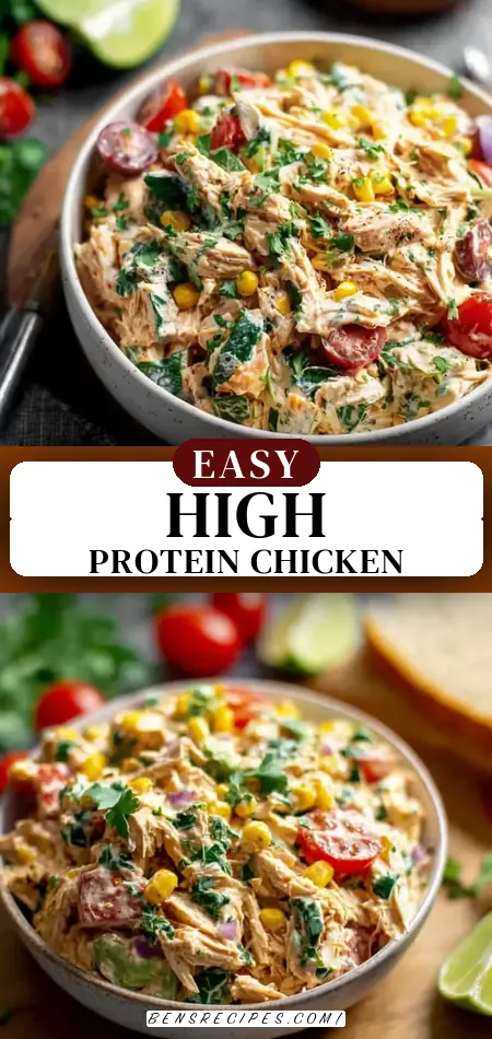 High Protein Chicken Salads