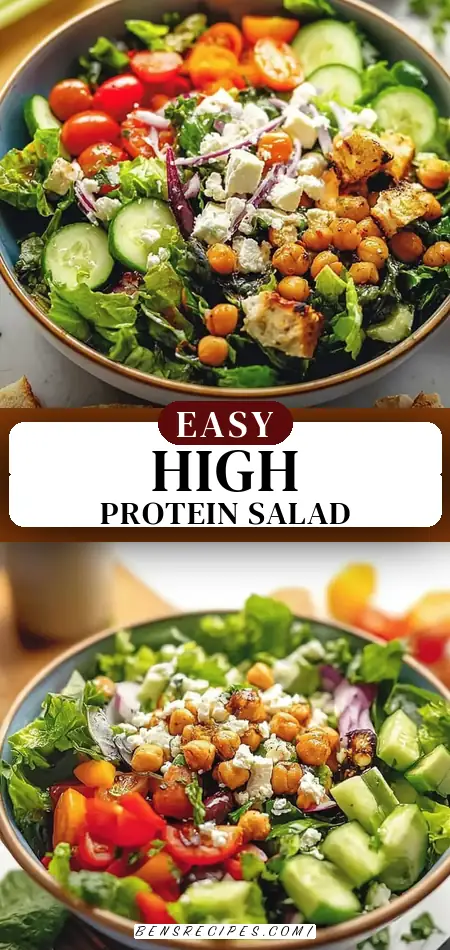 High-Protein Salad: A Wholesome Bowl of Flavor and Nourishment