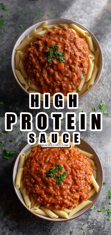 Easy High-Protein Pasta Sauce