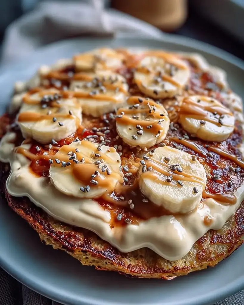 A delicious plate of High-Protein Breakfast Pizza Bowl