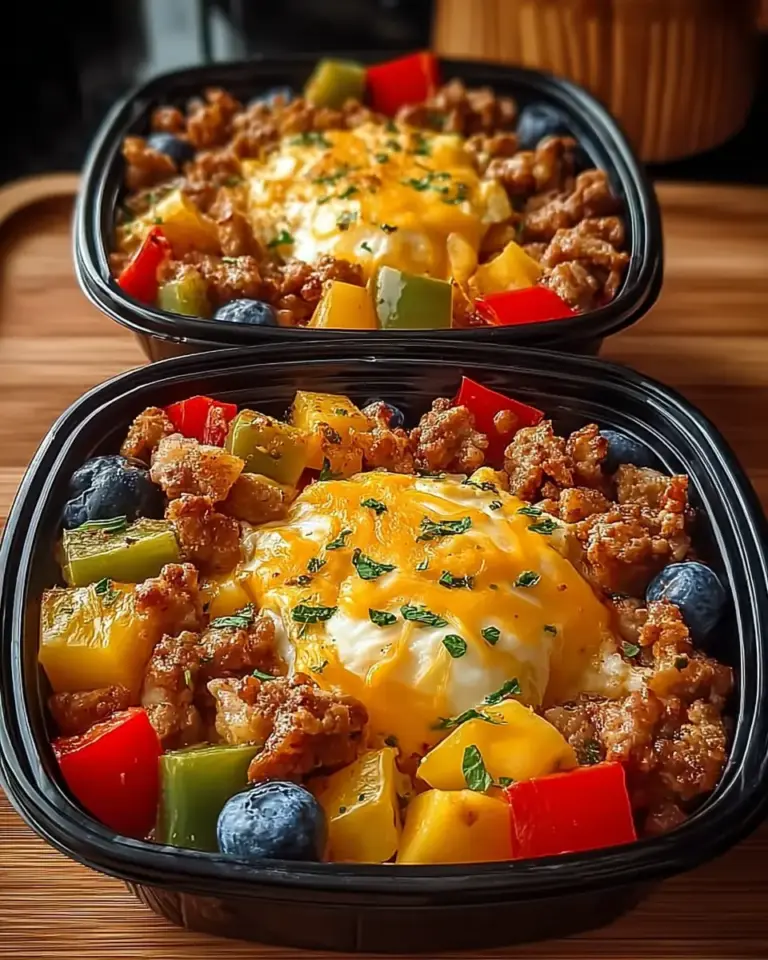 A delicious plate of High Protein Freezer Friendly Breakfast Bowls You'll Love