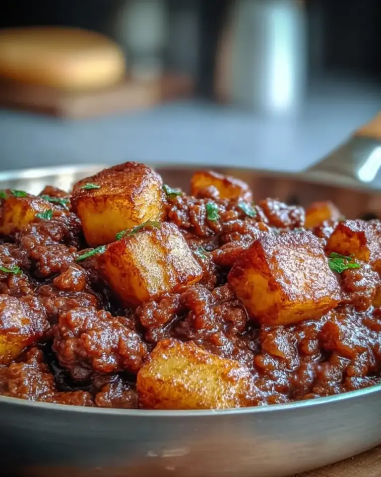 A delicious plate of High Protein Ground Beef