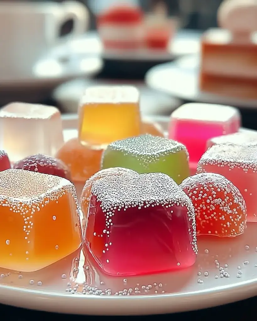 A delicious plate of Jello Candy Melts
