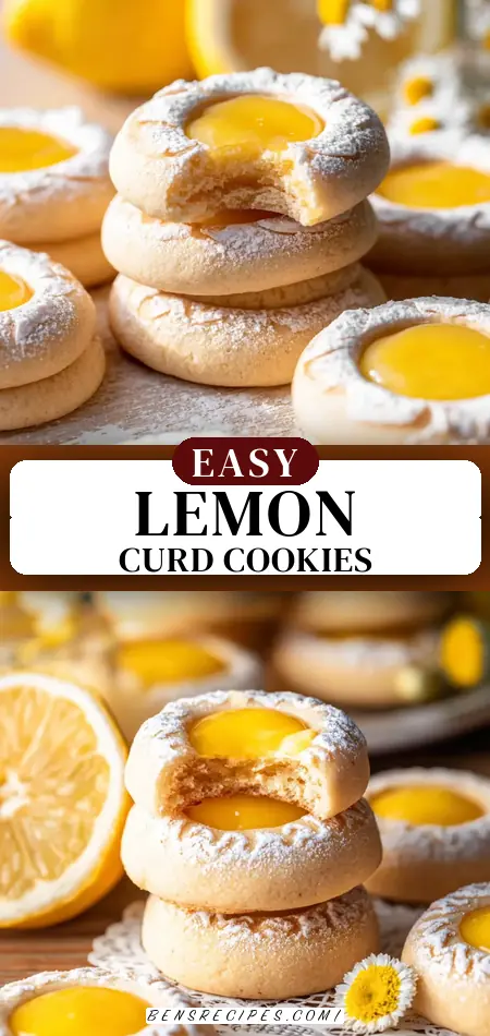 Lemon Curd Cookies