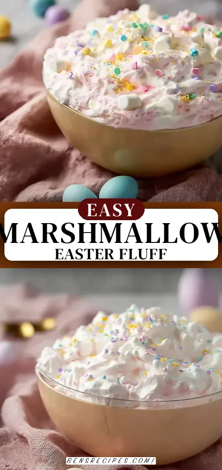 Marshmallow Easter Fluff Salad