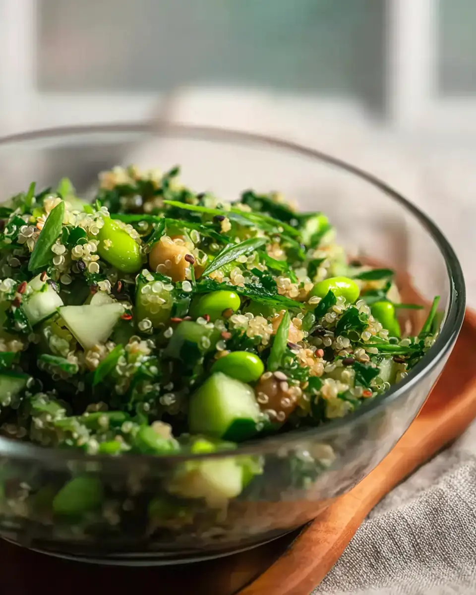 A delicious plate of Mouthwatering High Protein Asian Salad