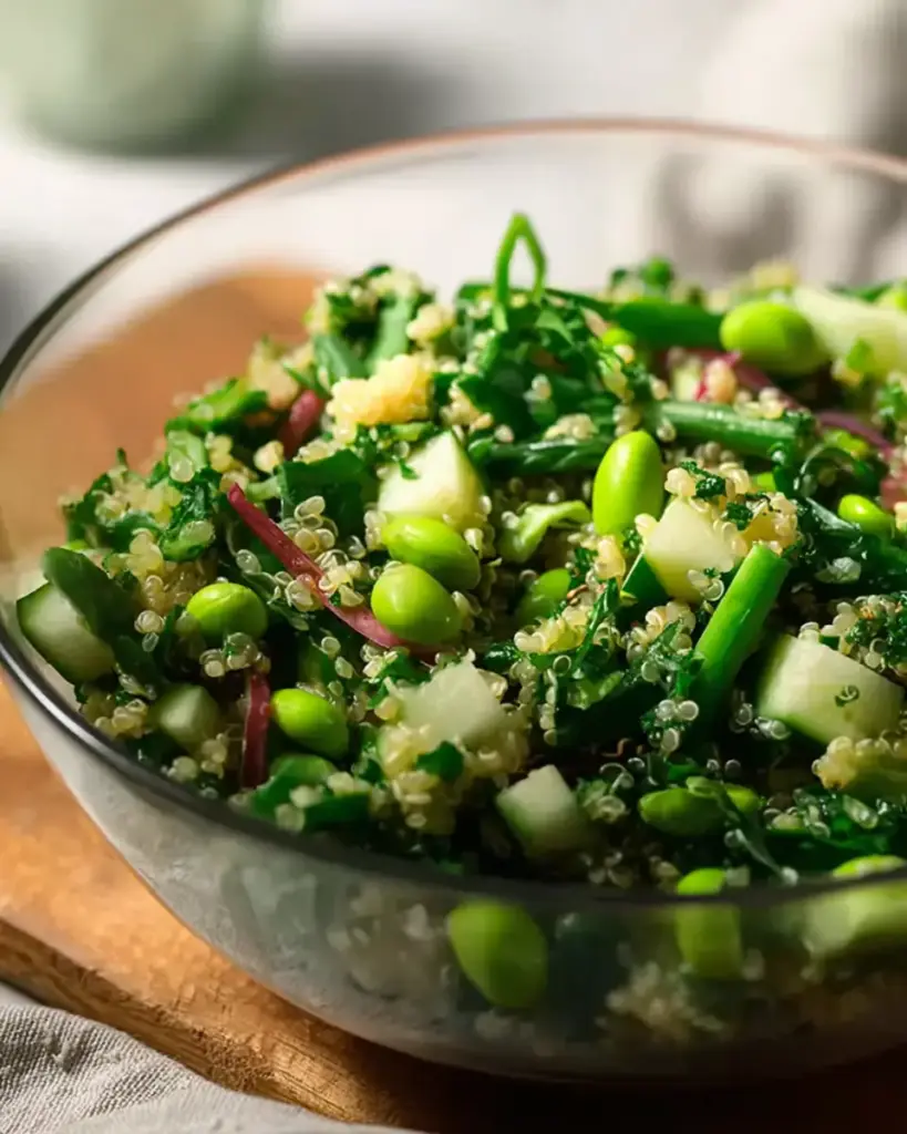 A delicious plate of Mouthwatering High Protein Asian Salad