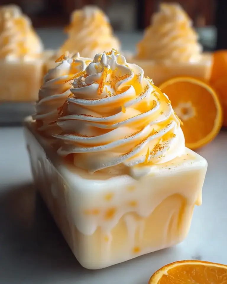 A delicious plate of Orange Whip (like Disney World)