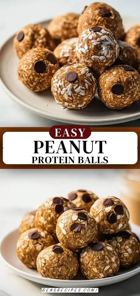 Peanut Butter Protein Balls Recipe (Energy Balls)