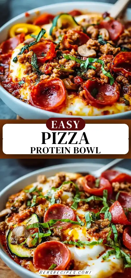 Pizza Protein Bowl