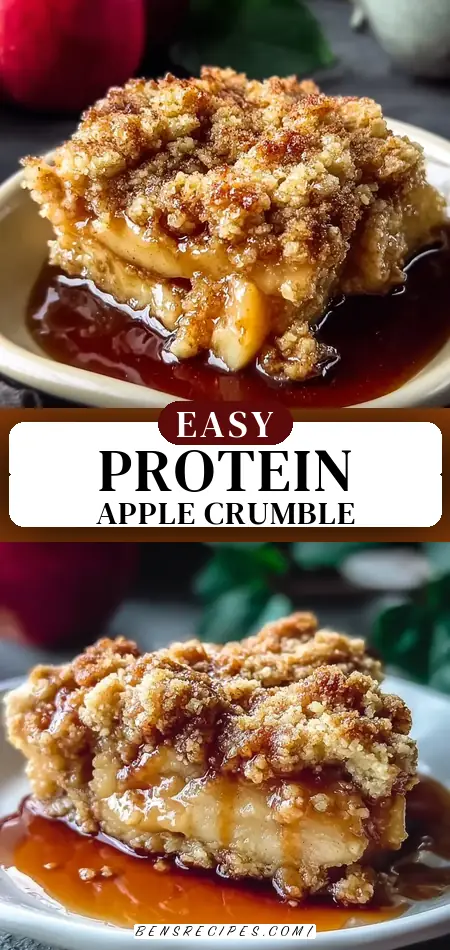 High-Protein Apple Crumble