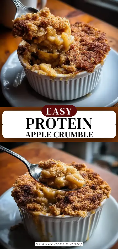 High-Protein Apple Crumble