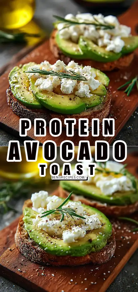 High Protein Avocado Cottage Cheese Toast