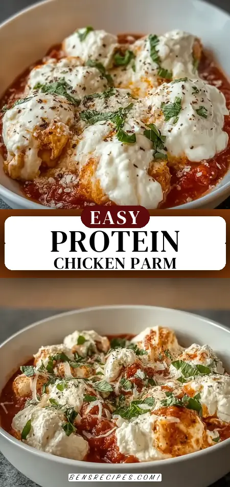 High Protein Chicken Parm Cottage Cheese Bowl for Busy Chefs