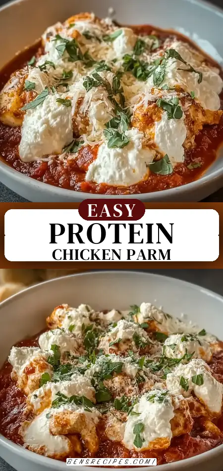 High Protein Chicken Parm Cottage Cheese Bowl for Busy Chefs