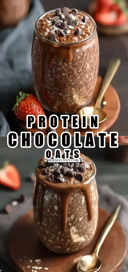 High Protein Chocolate Overnight Oats