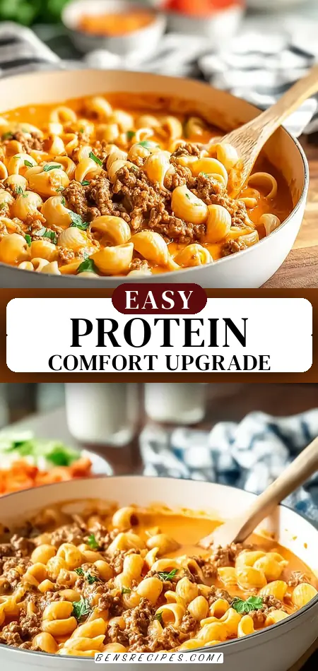 High Protein Hamburger Helper That Upgrades Comfort Food