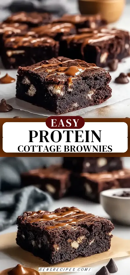 Cottage Cheese Brownies Delicious High Protein