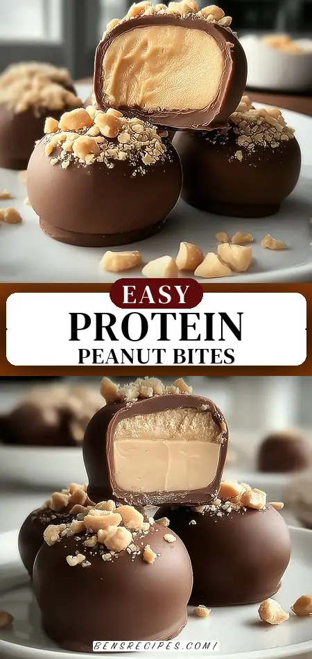 High Protein Frozen Peanut Butter Greek Yogurt Bites