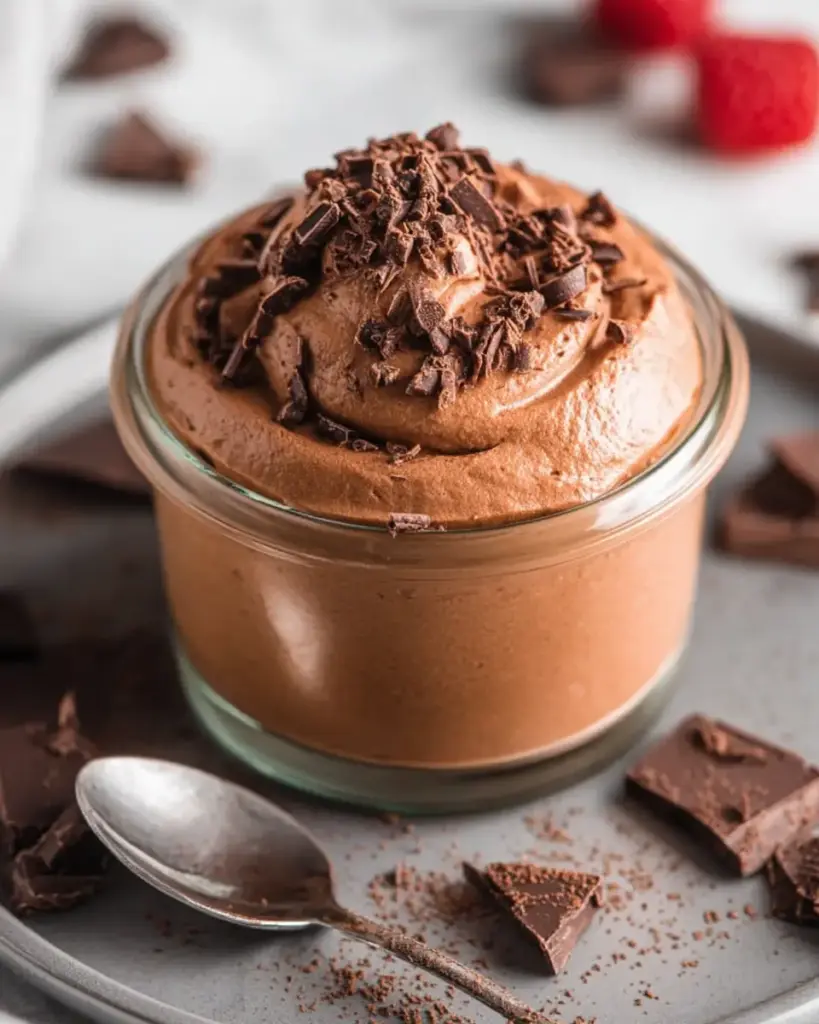 A delicious plate of Protein Pudding